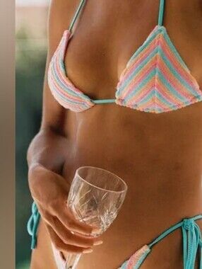 Triangl Vinca Sherbert Bikini Top
